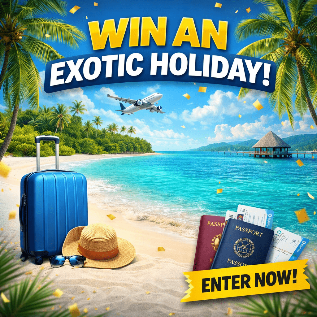 win an exotic holiday competition image